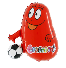 Barbapapa rood folie ballon 68cm