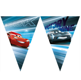 Cars vlaggenlijn papier 2,3m