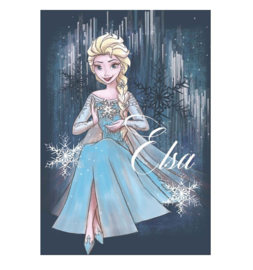 Frozen Elsa verjaardagskaart