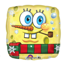 Spongebob sneeuwpop folie ballon 45cm