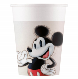Mickey Mouse bekers 8 stuks 200ml