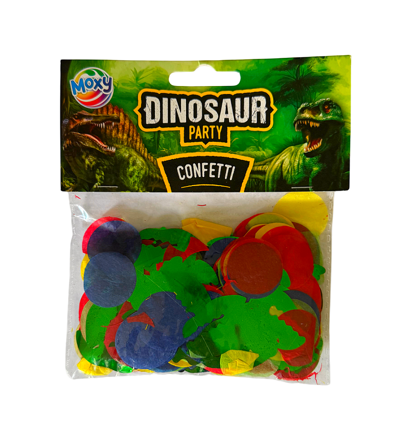 Jurassic dinosaurus confetti zakje 20gr
