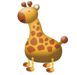 Giraffe walking ballon 109cm