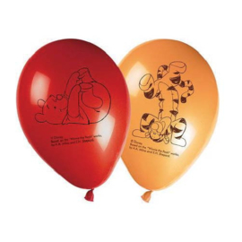 Winnie de Poeh ballonnen 8 stuks 30cm