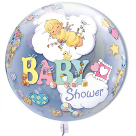 Baby Shower ballon doorzichtig 40cm