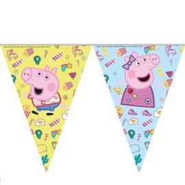 Peppa Pig slinger vlaggetjes 4,3m