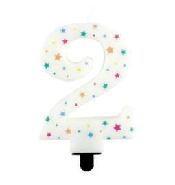 Cijferkaars 2 jaar 8,5cm