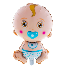 Baby jongen folie ballon 68cm