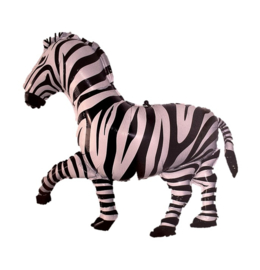Zebra folie ballon 90x95cm