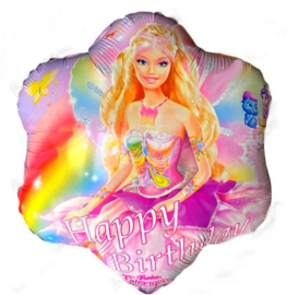Barbie Happy Birthday folie ballon 45cm