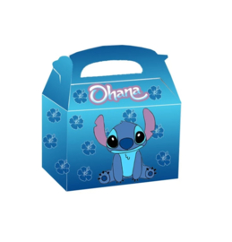Stitch traktatie box karton 16x8cm