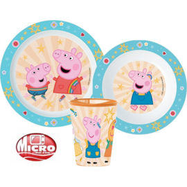 Peppa Pig ontbijtset 3-delig