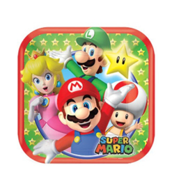 Super Mario borden 8 stuks