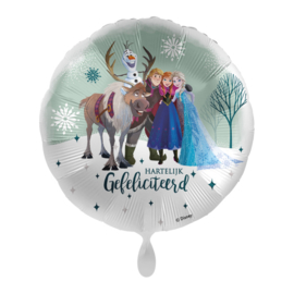 Frozen Anna Elsa Kristoff rendier folie ballon 43cm