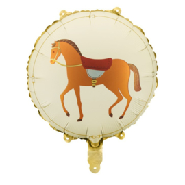 Paard folie ballon 45cm