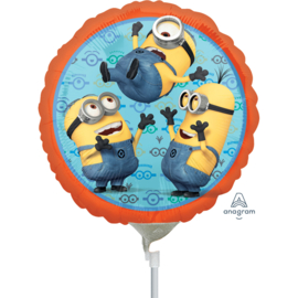 Despicable Me Minions folie ballon op stok 25cm