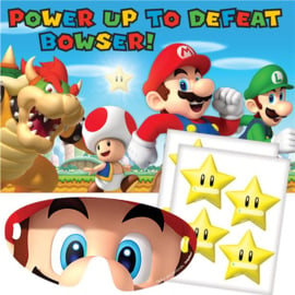 Super Mario spel feestje 2-8 spelers