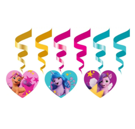 My little pony hangdecoratie 3 stuks 60cm