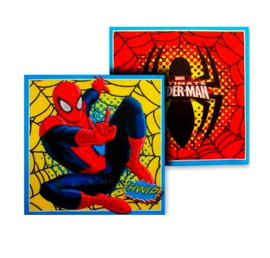 Spiderman servetten 20 stuks 33cm