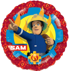 Brandweerman Sam folie ballon 43cm