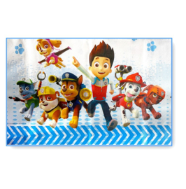 Paw Patrol tafelkleed papier blauw 1,2x1,8m