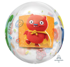 Ugly Dolls ballon doorzichtig 43cm