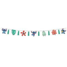 Stitch slinger deluxe met kwastjes metallic
