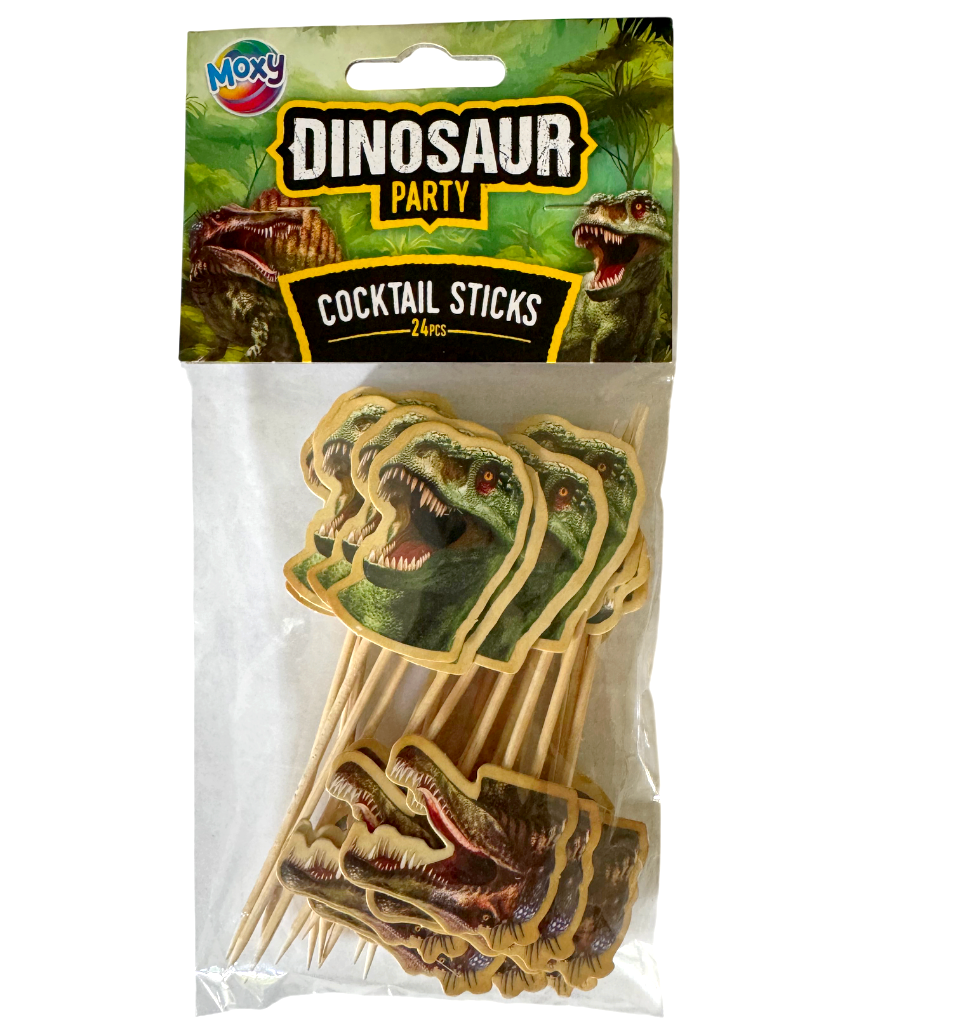 Jurassic dinosaurus prikkers 24 stuks