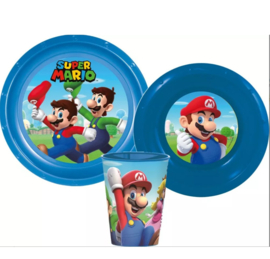 Super Mario ontbijtset 3-delig