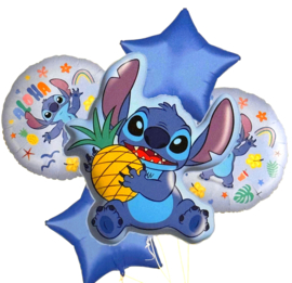 Stitch folie ballonnen set 5 stuks