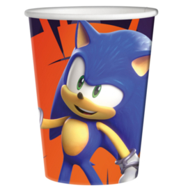 Sonic Netflix bekers 8 stuks 250ml