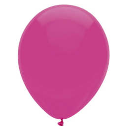 Ballonnen  donker roze 10 stuks