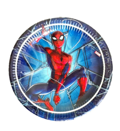 Spiderman borden 10 stuks 23cm