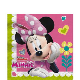Minnie Mouse servetten 20st 33cm