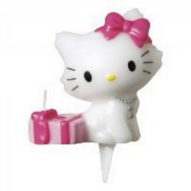 Hello Kitty taartkaars 9,5x14,4cm.