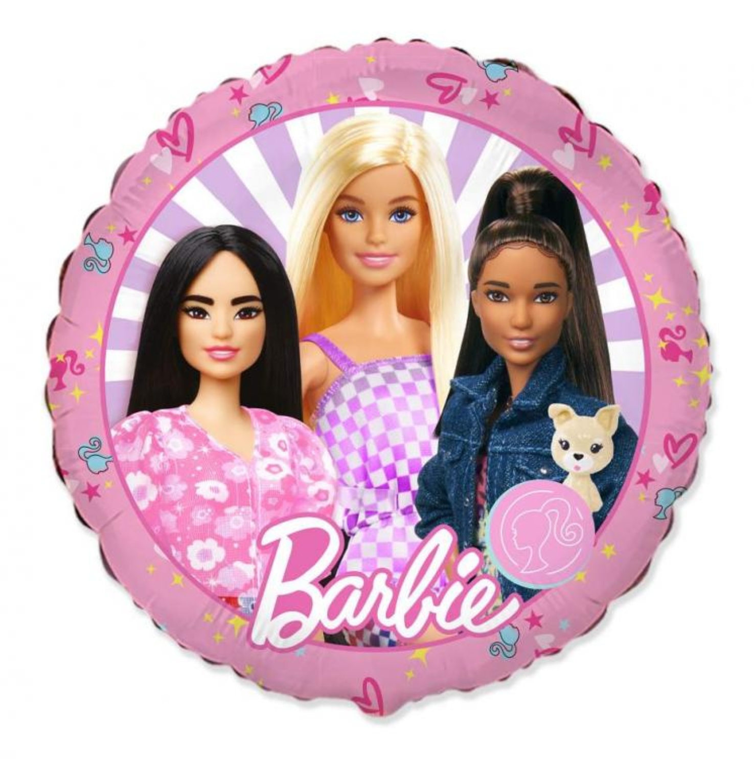 Barbie folie ballon 46cm