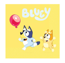 Bluey servetten 16 stuks 33x33cm