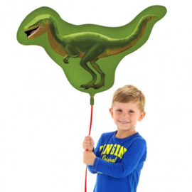 Dino raptor folie ballon 65x81cm