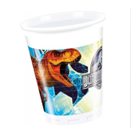 Jurassic World bekertjes 8 stuks 200ml