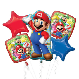 Super Mario folie ballonnenset 5 stuks