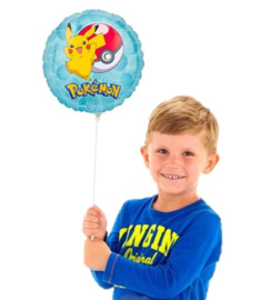 Pokemon folie ballon op stok