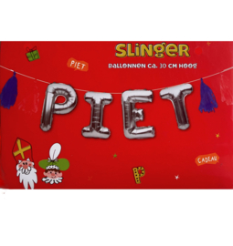Piet slinger Sinterklaas 30cm