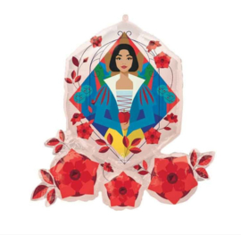 Sneeuwwitje Live Action film Disney folie ballon 76cm