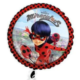 Ladybug and Cat Noir folie ballon 34cm
