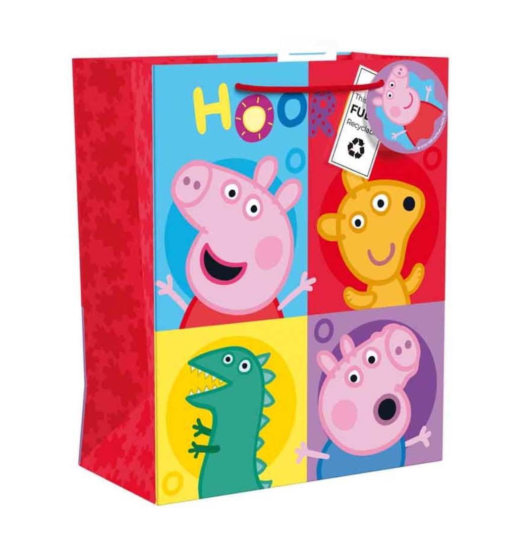 Peppa Pig cadeautas 26,5x30,5cm