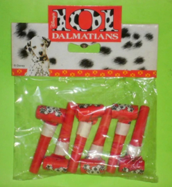 101 Dalmatiërs roltongen 6 stuks