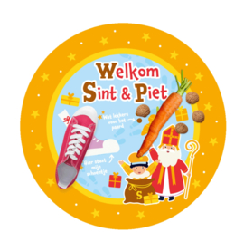 Sinterklaas schoenzetmat 50x50cm