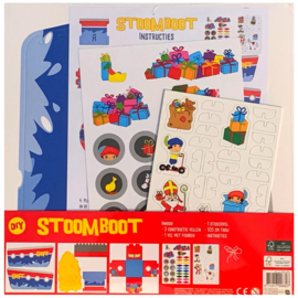Bouw je eigen stoomboot Sint knutsel pakket 6+