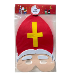 Sinterklaas masker foam
