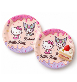 Hello Kitty gebaksbordjes 12 stuks 19,5cm